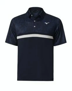Mizuno Quick Dry Hazard ST Polo In Light Grey