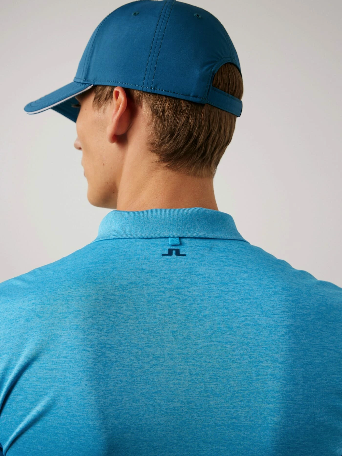 J.Lindeberg Rowland Slim Fit Golf Polo In White - Image 5