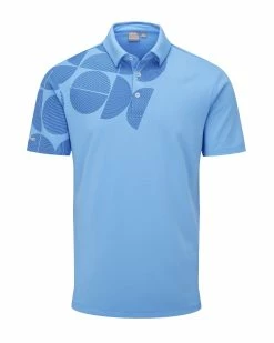 Ping Elevation Men's Golf Polo SS23 In Everglade
