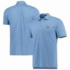 Men's 2023 U.S. Open G/Fore Light Blue Essential Pique Polo