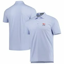 Men's 2023 U.S. Open G/Fore Light Blue Ice Nylon Polo