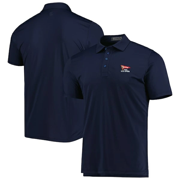 Men's 2023 U.S. Open G/Fore Royal Ice Nylon Polo