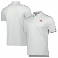 Men's 2023 U.S. Open Nike White/Gray Player Control Performance Striped Polo