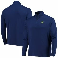 Men's 2022 U.S. Open IBKUL Navy Icefil Quarter-Zip Jacket