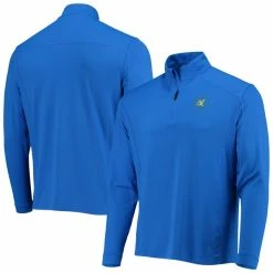 Men's 2022 U.S. Open IBKUL Royal Icefil Quarter-Zip Jacket