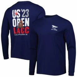 Men's 2023 U.S. Open Ahead Navy Berkley Long Sleeve T-Shirt