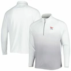 Men's 2023 U.S. Open Ahead White Potter Raglan Quarter-Zip Top