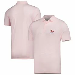 B DRADDY Men's 2023 U.S. Open B. Draddy Pink Jimmy Polo