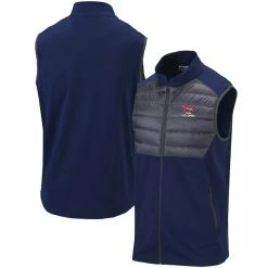 Men's 2023 U.S. Open Columbia Golf Navy Omni-Wick In The Element Full-Zip Vest