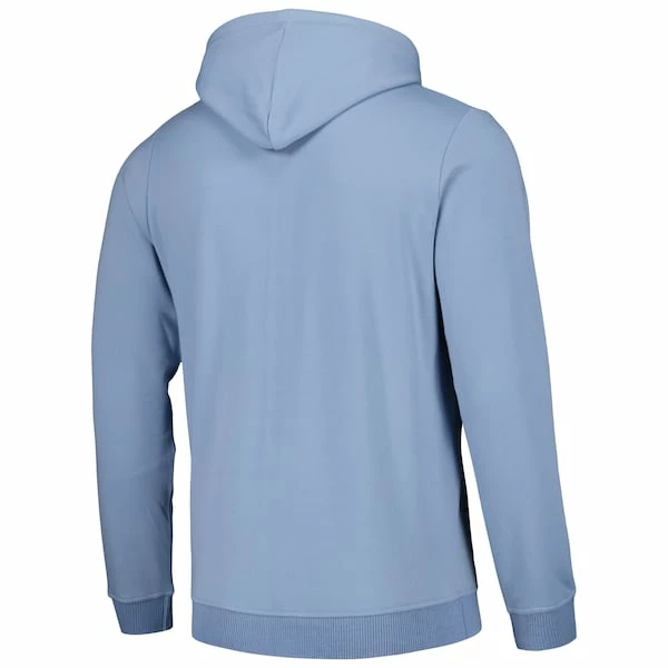 Men's 2023 U.S. Open FootJoy Light Blue Full-Zip Hoodie - Image 4