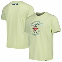 Men's 2023 U.S. Open FootJoy Light Green Surf Logo T-Shirt