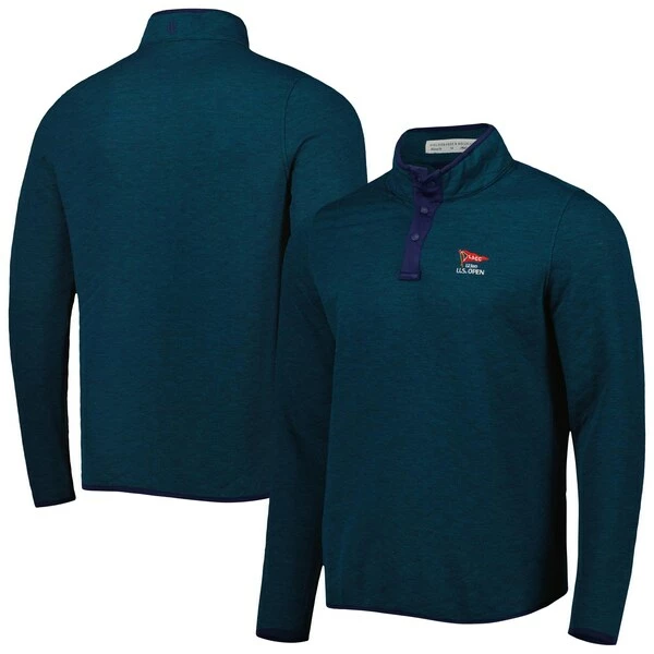 Men's 2023 U.S. Open Holderness & Bourne Green The Sullivan Quarter-Snap Top - Image 2