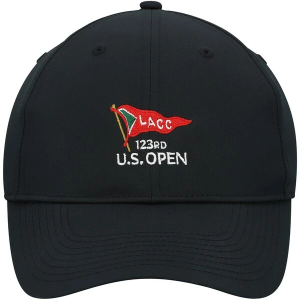 Men's 2023 U.S. Open Nike Black Legacy91 Tech Performance Adjustable Hat - Image 3