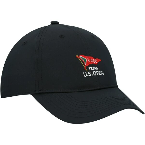 Men's 2023 U.S. Open Nike Black Legacy91 Tech Performance Adjustable Hat - Image 4