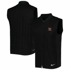 Men's 2023 U.S. Open Nike Black Performance Full-Zip Vest