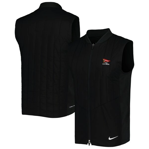 Men's 2023 U.S. Open Nike Black Performance Full-Zip Vest