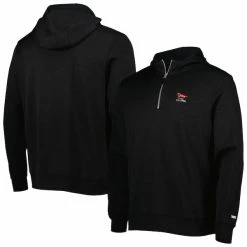 Men's 2023 U.S. Open Nike Black Performance Half-Zip Hoodie
