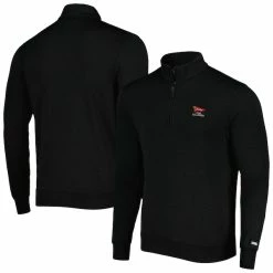 Men's 2023 U.S. Open Nike Black Performance Half-Zip Jacket