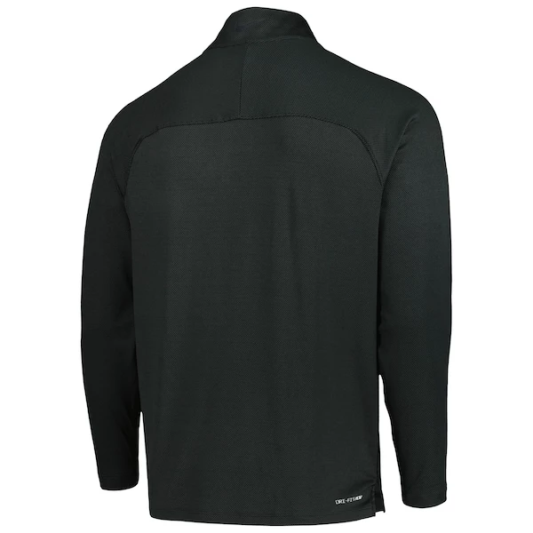 Men's 2023 U.S. Open Nike Black Performance Raglan Half-Zip Top - Image 4