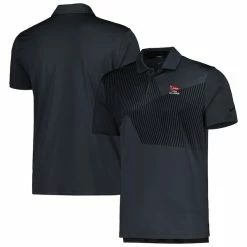 Men's 2023 U.S. Open Nike Black Vapor Print Performance Polo