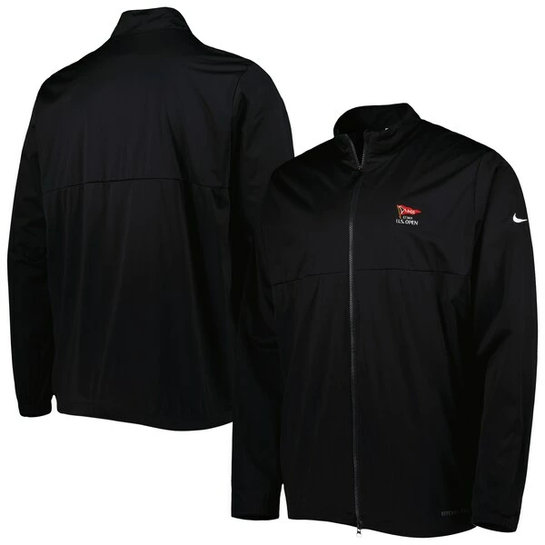 Men's 2023 U.S. Open Nike Black Victory Performance Full-Zip Jacket - Image 2