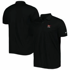 Men's 2023 U.S. Open Nike Black Victory Solid Performance Polo
