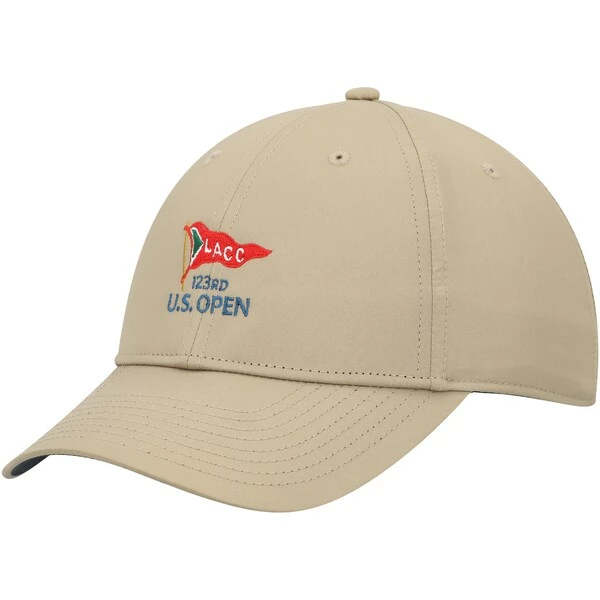Men's 2023 U.S. Open Nike Khaki Legacy91 Tech Performance Adjustable Hat - Image 2