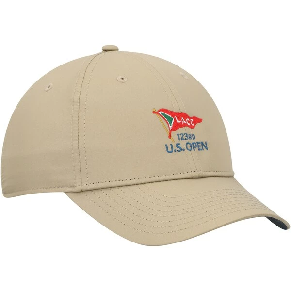 Men's 2023 U.S. Open Nike Khaki Legacy91 Tech Performance Adjustable Hat - Image 4