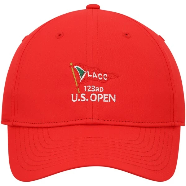 Men's 2023 U.S. Open Nike Red Legacy91 Tech Performance Adjustable Hat - Image 3