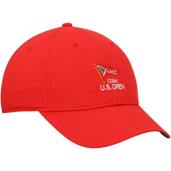 Men's 2023 U.S. Open Nike Red Legacy91 Tech Performance Adjustable Hat - Image 4