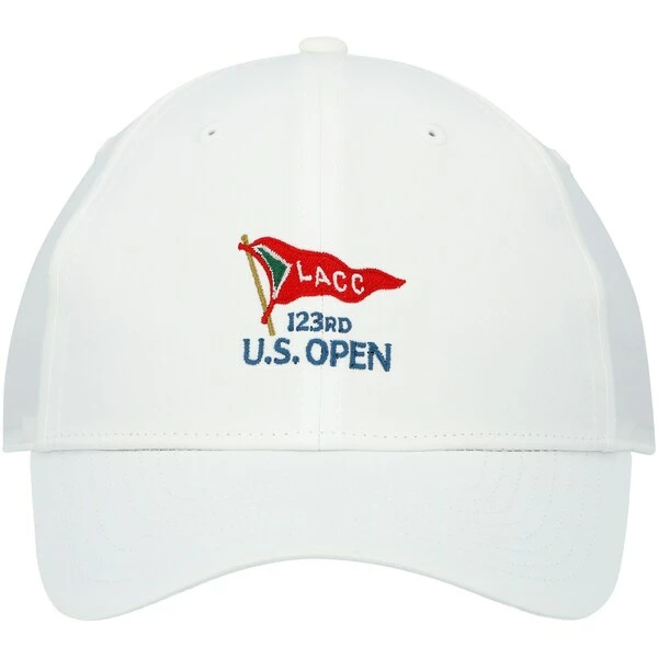 Men's 2023 U.S. Open Nike White Legacy91 Tech Performance Adjustable Hat - Image 3
