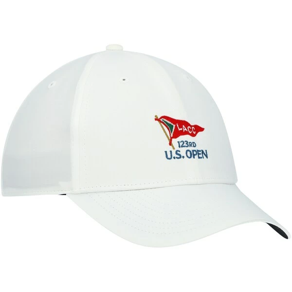 Men's 2023 U.S. Open Nike White Legacy91 Tech Performance Adjustable Hat - Image 4