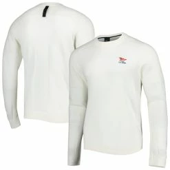 Men's 2023 U.S. Open Nike White Raglan Pullover Sweatshirt