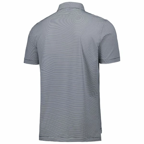 Men's 2023 U.S. Open Peter Millar Gray Hales Stripe Performance Jersey Polo - Image 4