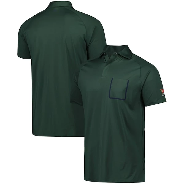 Men's 2023 U.S. Open Peter Millar Green Forge Performance Jersey Polo