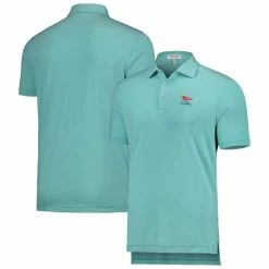 Men's 2023 U.S. Open Peter Millar Teal Jubilee Performance Jersey Polo