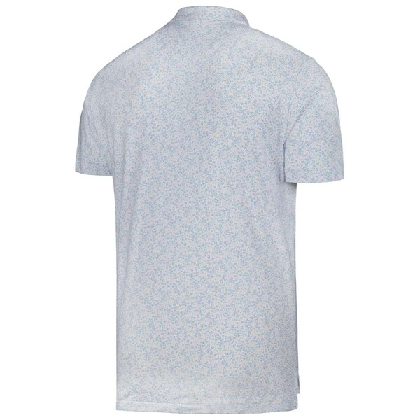 Men's 2023 U.S. Open Peter Millar White Dazed And Transfused Performance Jersey Polo - Image 4