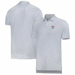 Men's 2023 U.S. Open Peter Millar White Dazed And Transfused Performance Jersey Polo