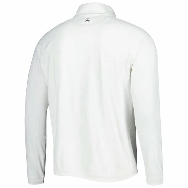 Men's 2023 U.S. Open Peter Millar White Forge Camo Raglan Quarter-Zip Top - Image 4