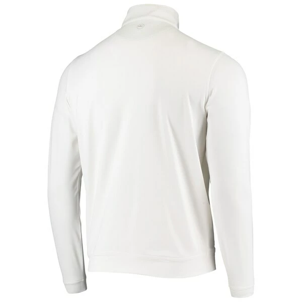 Men's 2023 U.S. Open Peter Millar White Perth Performance Quarter-Zip Sweatshirt - Image 4