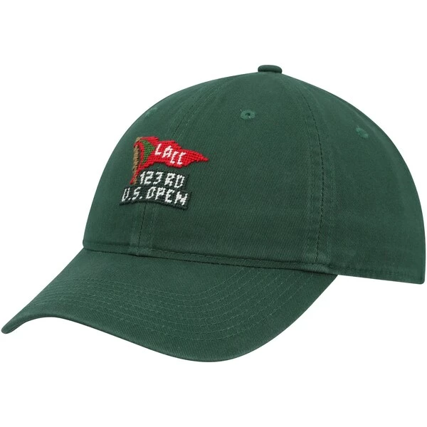 Men's 2023 U.S. Open Smathers & Branson Hunter Green Adjustable Hat - Image 2