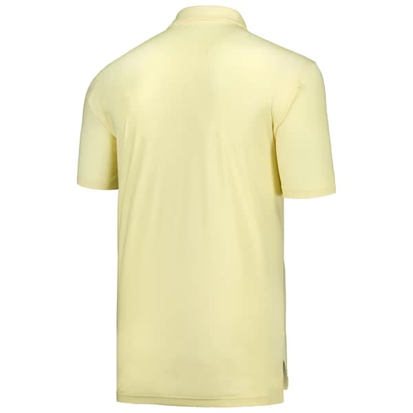 Men's 2023 U.S. Open Turtleson Yellow Clarence Mini Diamond Jacquard Polo - Image 4