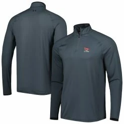 Men's 2023 U.S. Open Under Armour Gray T2 Quarter-Zip Jacket