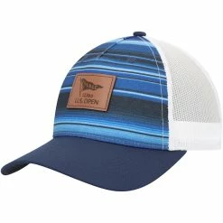 Men's 2023 U.S. Open Ahead Blue/Navy Serape Trucker Adjustable Hat