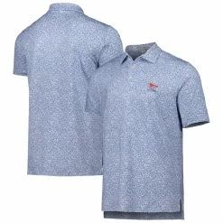 Men's 2023 U.S. Open Peter Millar White/Navy Tillis Jersey Polo