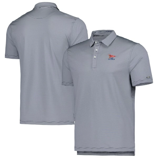 Men's 2023 U.S. Open Nike Navy/White Player Control Performance Striped Polo