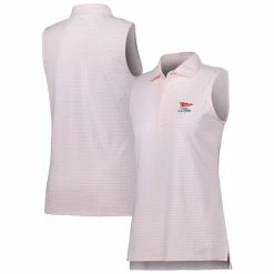 Women's 2023 U.S. Open Renwick Golf Pink/White Polo