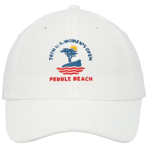 Men's 2023 U.S. Women's Open Imperial Heather Navy/White Tri-Blend T-Shirt And Adjustable Hat Set - Image 5