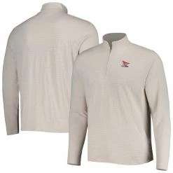 Men's 2023 U.S. Open Ahead Tan/White Winehouse Quarter-Zip Jacket
