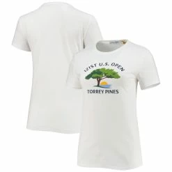 Women's 2021 U.S. Open Collection White Official Logo T-Shirt